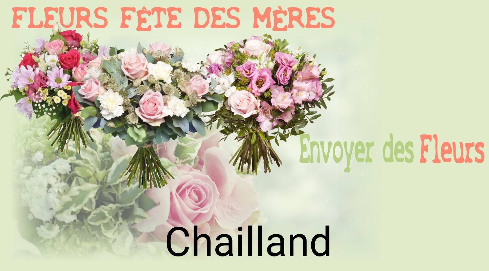 Bouquet de Fête des Mères livré à Chailland