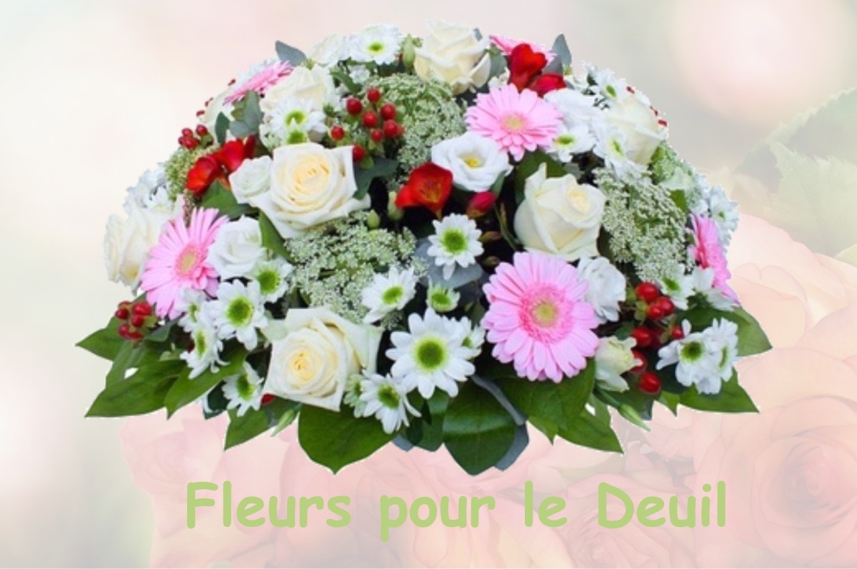 fleurs deuil CHAILLAND